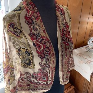 Vintage Dana Buchman silk scarf